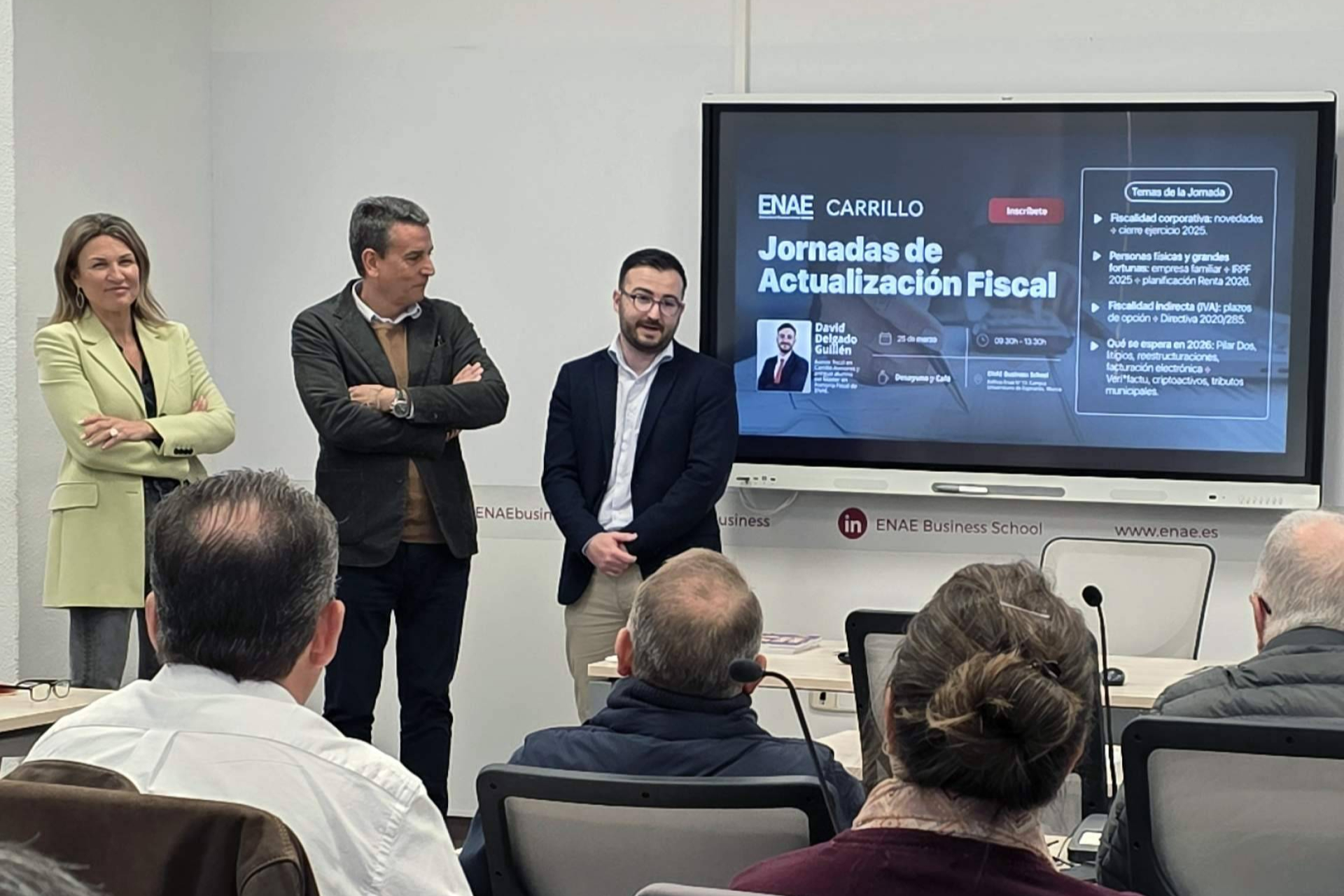 Carrillo anticipa un refuerzo del control fiscal este año y advierte de los cambios que impactarán en empresas y contribuyentes