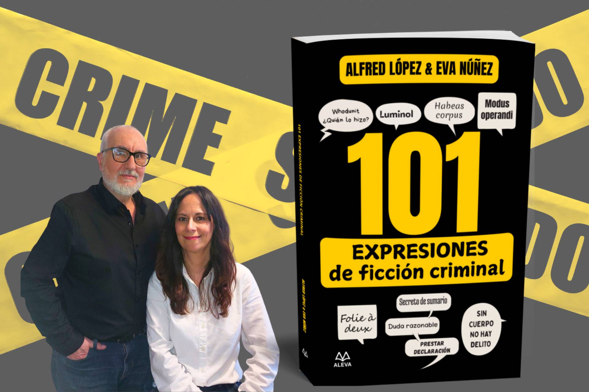 «101 EXPRESIONES de ficción criminal», el libro para entender la novela negra y el true crime