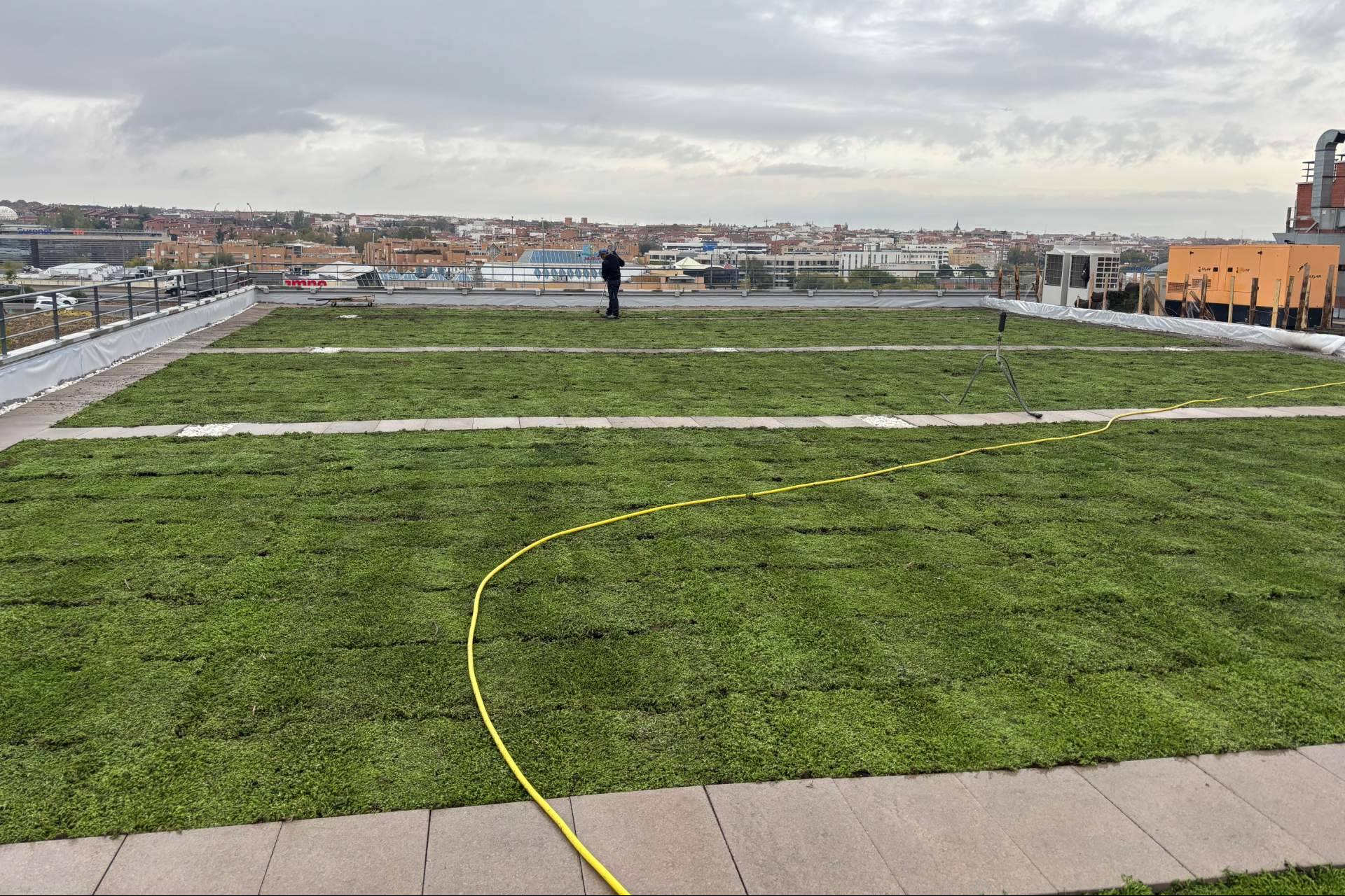 Cubiertas ajardinadas en edificios, una solución que combina eficiencia energética y sostenibilidad