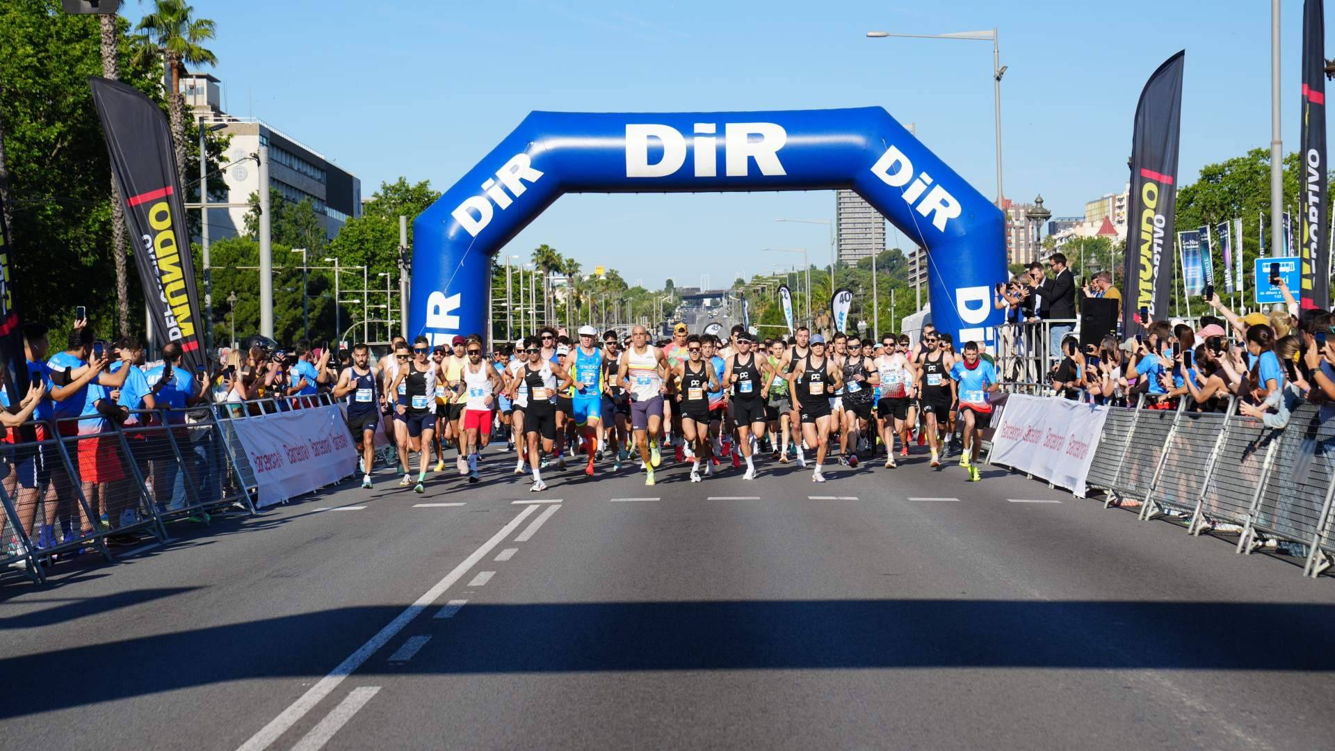 La Cursa Diagonal DiR Guàrdia Urbana by Olistic reúne más de 15.000 corredores en la avenida Diagonal
