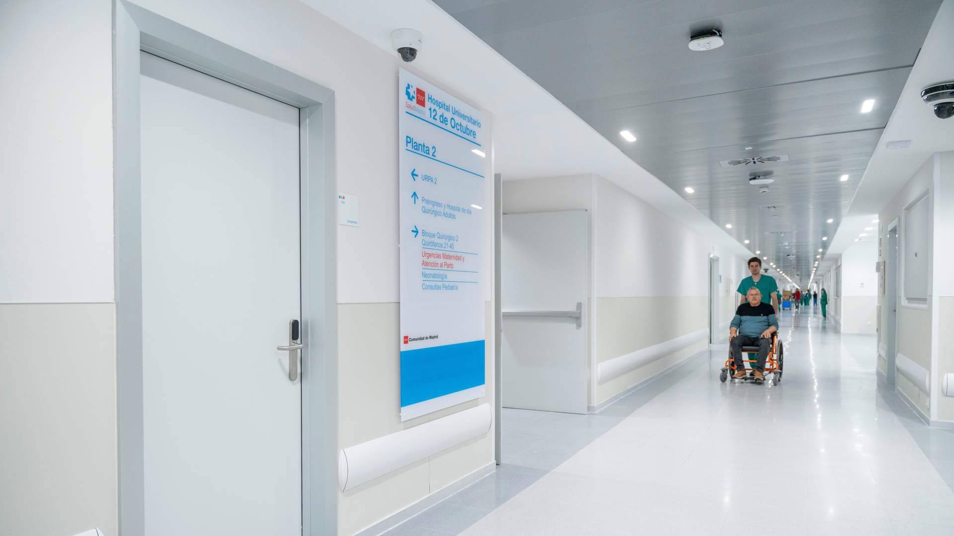 El Hospital 12 de Octubre deja atrás las llaves y gana control con TESA ASSA ABLOY