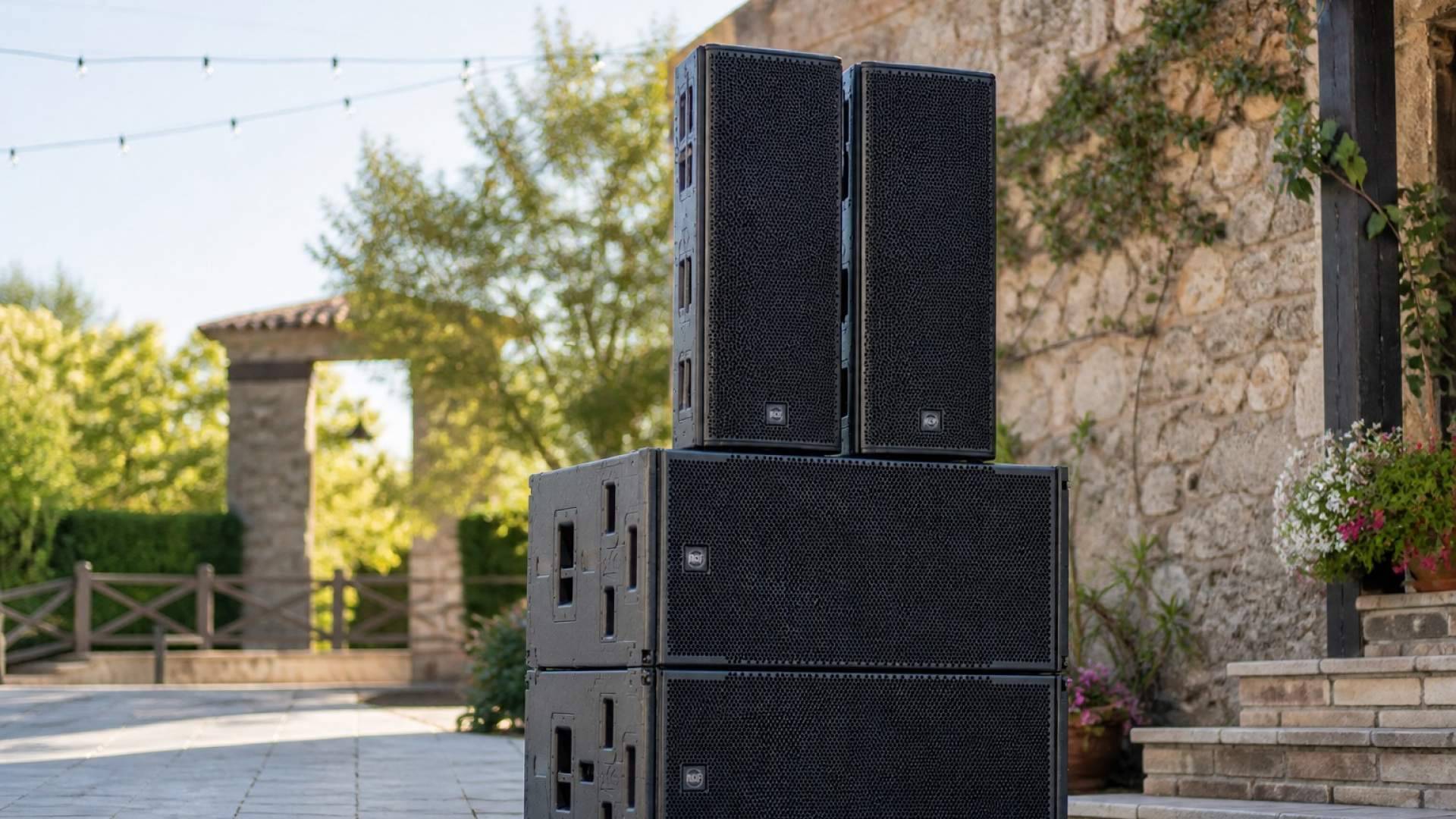 ASB Audiovisuals y los nuevos equipos RCF serie Touring; SUB 9019-AS y KLX 4-A