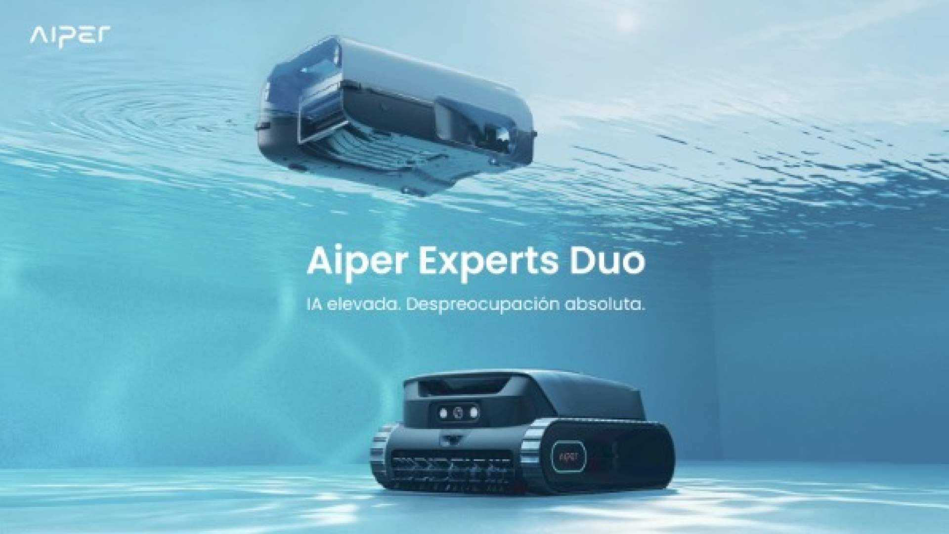 Aiper Experts Duo simplifica el mantenimiento de piscinas con una limpieza 24/7 impulsada por IA cognitiva