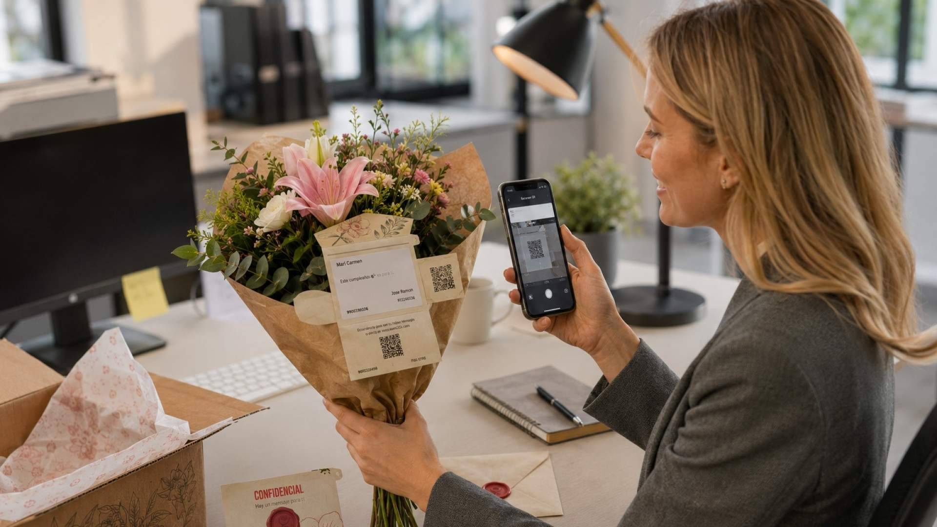 Del ramo tradicional al regalo interactivo; la revolución digital del sector floral