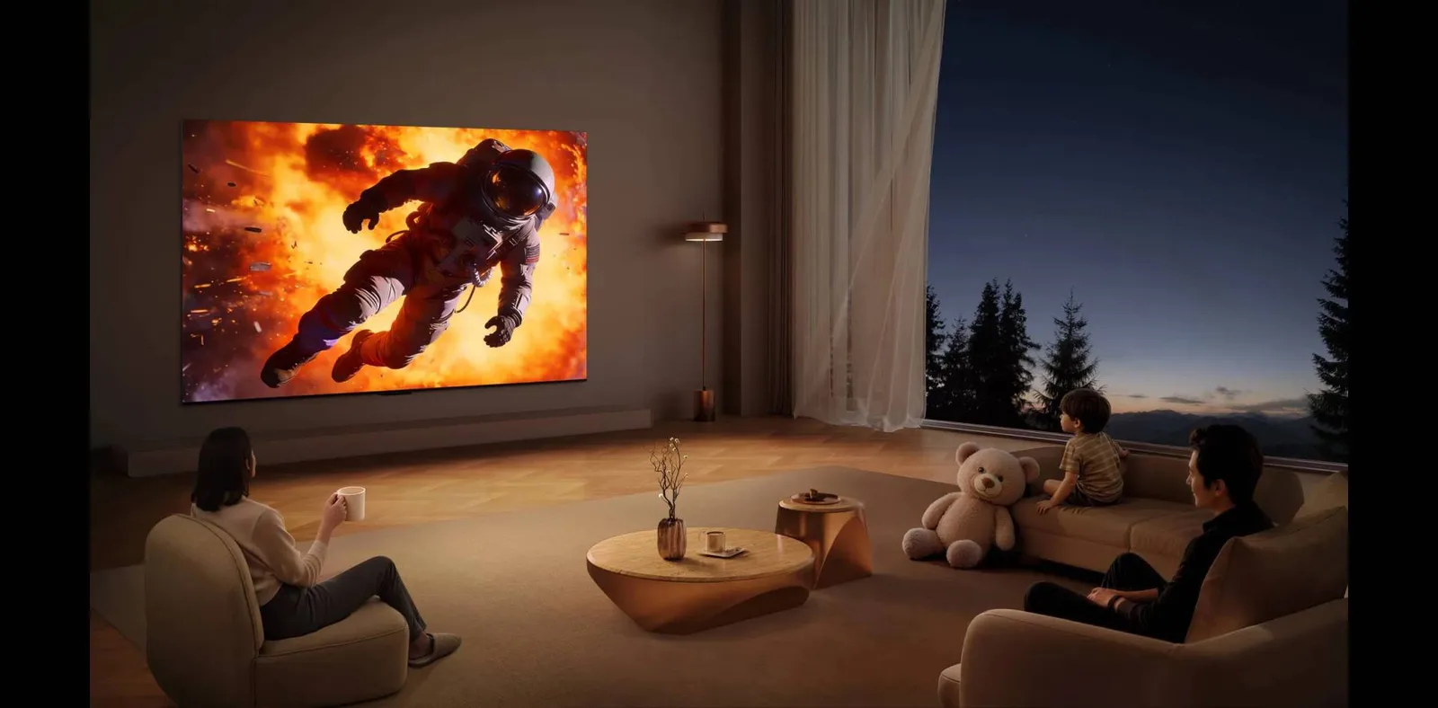 Dibujos animados por la mañana, por la tarde cine y por la noche 'gaming'; la tecnología SQD-Mini LED hace que tu salón esté en ‘su prime’ todo el verano