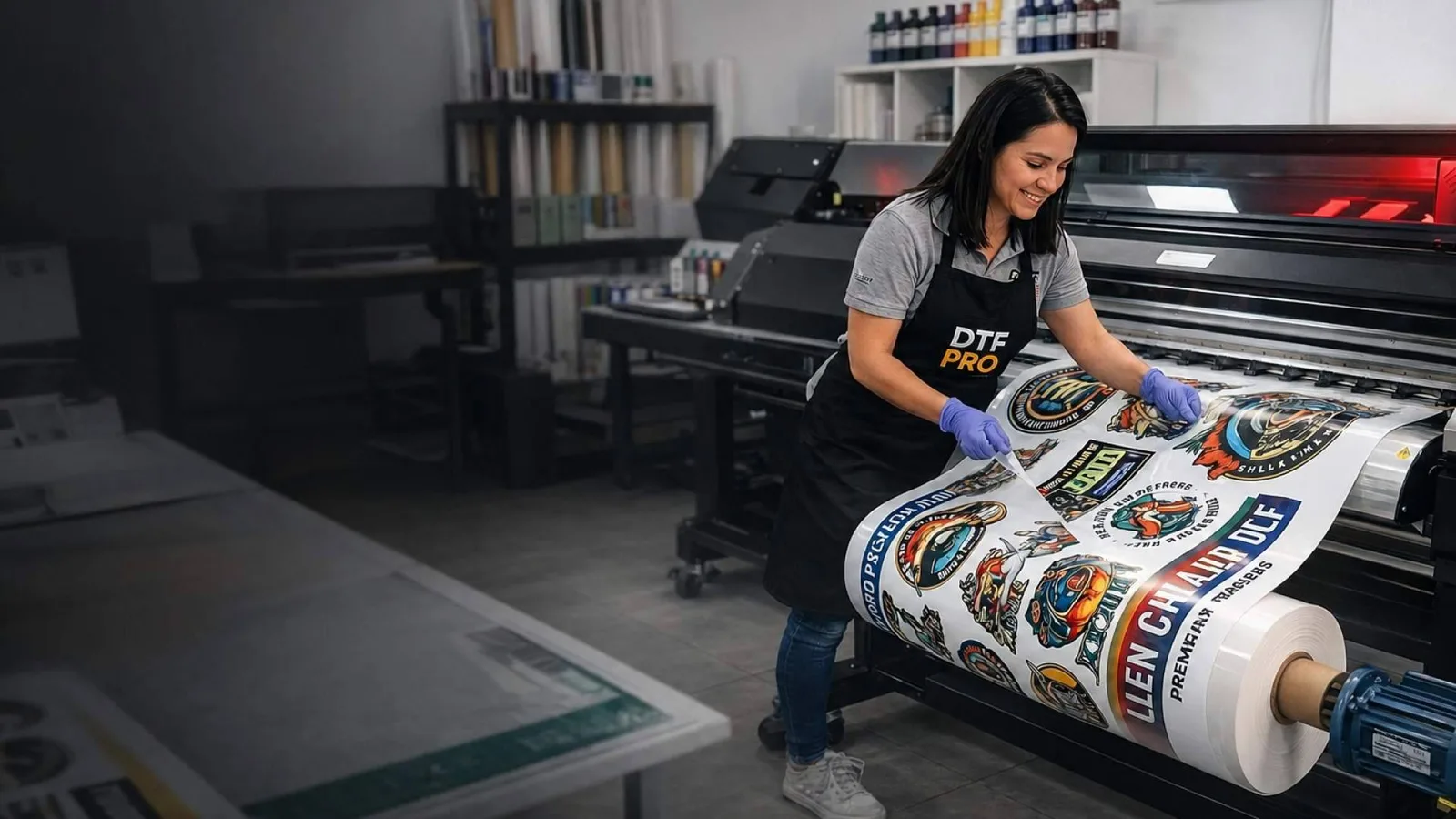 DTF por metros; la técnica que ha cambiado la personalización textil a pequeña escala