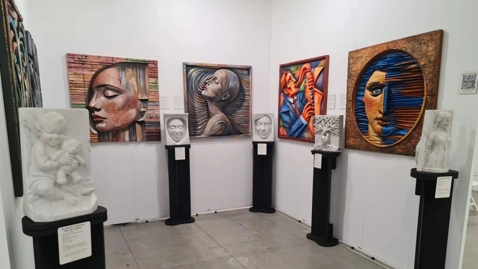 Antonio Gea Pérez presenta sus últimas creaciones en Art World Marbella 2026 con una gran acogida del público